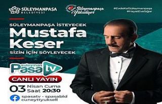Mustafa Keser canlı yayında Süleymanpaşalılar...