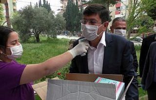 Nazilli Belediyesi’nden sağlık ocaklarına maske...