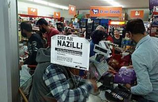 Nazilli’de fırıncının sosyal mesafe isyanı