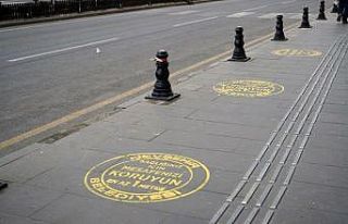 Nevşehir’de kaldırım ve banka önlerinde sosyal...