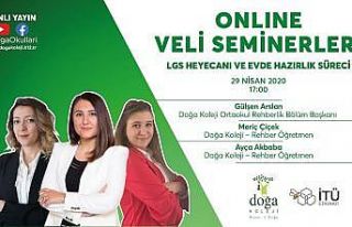 Öğrenci ve velilerle canlı yayınlarda buluşuyor