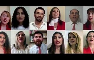 Öğretmenlerinden 23 Nisan klibi