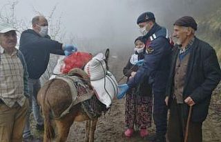 Ordu’da yaşlı adamın isteğine ilginç yöntem