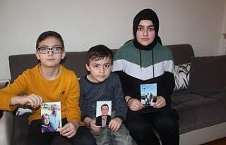 Ordulu üç çocuk babalarına kavuşmak istiyor