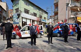Orhaneli’de bütün çocuklar sabah balonlarla ve...