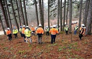Ormanda işbaşı eğitimi