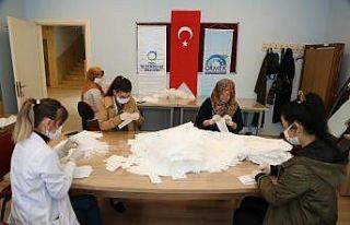 ORMEK’te günde 3 bin maske üretiliyor