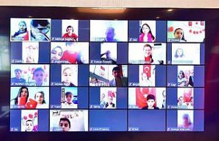 Ortaokul örencilerinin vali mutluluğu