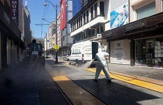 Osmangazi’de dezenfekte seferberliği