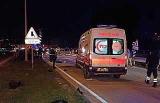 Otomobil motosiklete çarptı: 2 ölü