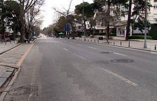 (Özel) Bağdat Caddesi adeta hayalet caddeye döndü