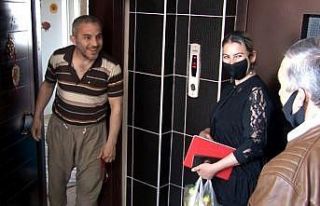 (Özel) Mahallenin dezenfektanları öğrencilerden