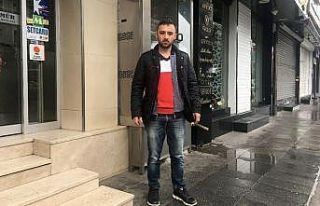 (Özel) Talihsiz adamın önce motorunu çaldılar,...