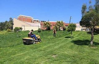 Parkların bakımları yapılıyor