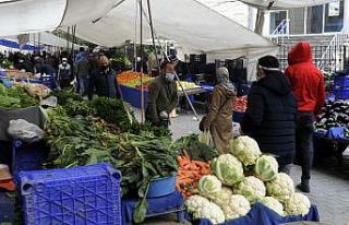 Pazar ve marketlerde Ramazan hareketliliği