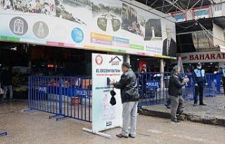 Pazar yerlerindeki önlemler arttı