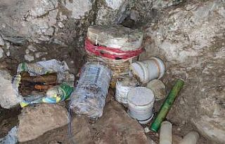 Pençe-3 bölgesinde 20 adet EYP ele geçirildi