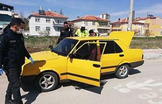Polis, kaçan sürücüyü takip sonucu yakaladı
