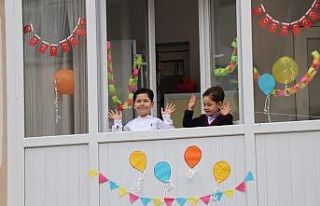 Polis lojmanları 23 Nisan’a hazır