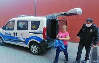 Polis tarafından aranan kadın, sokağa çıkınca...