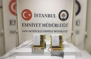 Polisten kumar oynatılan tekel bayisine baskın