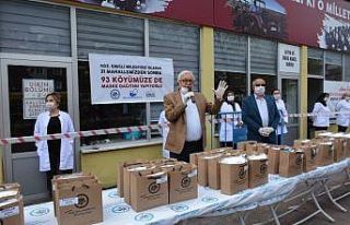 Posbıyık’tan 93 köye 50 bin maske desteği