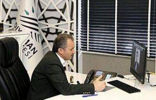 Proje toplantısı telekonferans yapıldı