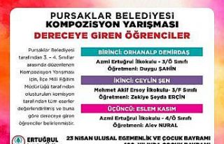 Pursaklar’da ödüllerle dolu kompozisyon yarışması