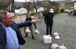 Pütürge ilçesinde gıda yardımı yapıldı