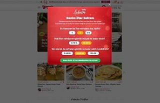 Ramazan ayına özel proje: ’Benim İftar Sofram’