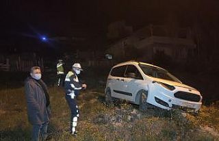 Rampa aşağıya kayan aracı ile birlikte 80 metre...