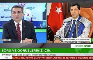 Rektör Aldemir; “Bulaşma riski yüksek olan virüse...