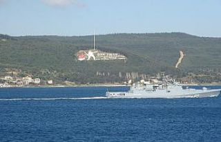Rus savaş gemileri Çanakkale Boğazı’ndan geçti