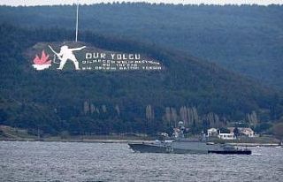 Rus savaş gemisi ’Orekhovo-Zuevo’ Çanakkale...