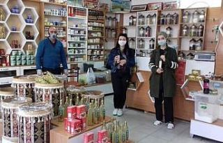 Sağlık çalışanlarına aktardan keçi boynuzu...