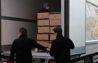 Sağlık çalışanlarına kahvaltı yardımı