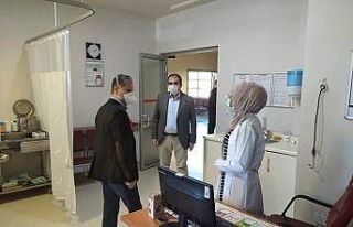 Sağlık çalışanlarına moral ziyareti