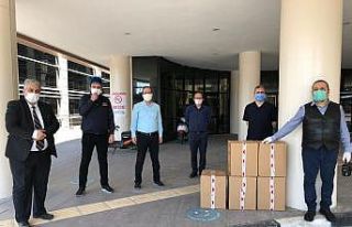 Sağlık çalışanlarına siperlik desteği