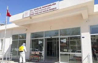 Sağlık kuruluşları dezenfekte edildi