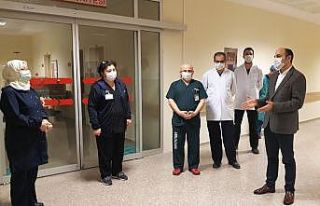 Sağlık Müdürü Oruç: "Sağlık çalışanları...