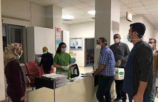 Sağlık-Sen Şırnak Şube Başkanı Uçaş Silopi...