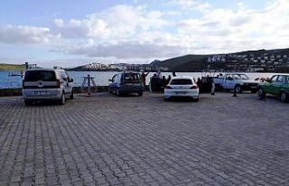 Sahilde toplanınca cezayı yediler