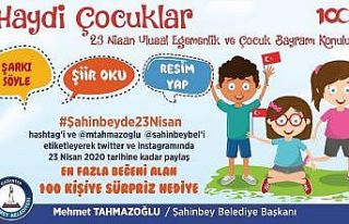 Şahinbey’de 23 Nisan etkinlikleri