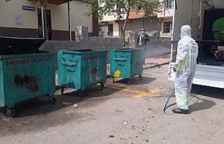 Şahinbey’de dezenfekte çalışmaları sürüyor