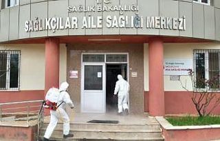 Şahinbey’de sağlık merkezleri dezenfekte edildi