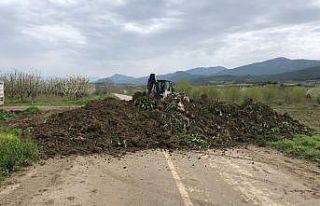 Sakarya-Bilecik alternatif yolu toprakla kapatıldı