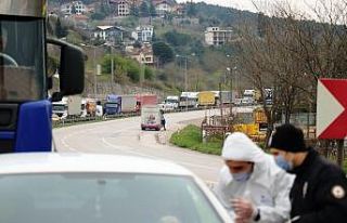 Sakarya giriş ve çıkışlarında seyahat belgesi...