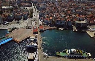 Sakin şehir Çanakkale havadan böyle görüntülendi