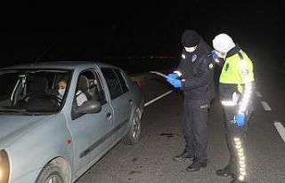 Samsun-Sinop il sınırında sıkı denetim