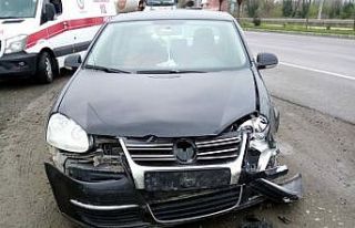 Samsun’da otomobil çekiciye çarptı: 1 yaralı